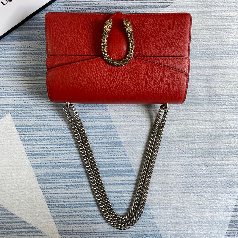 Top view of statement elevated women's handbag – women's designer-style accessory