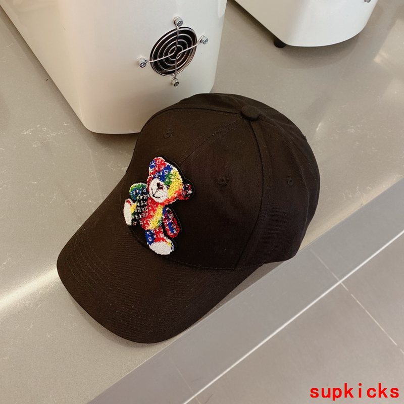 Close-up detail view of Louis Vuitton unisex cap