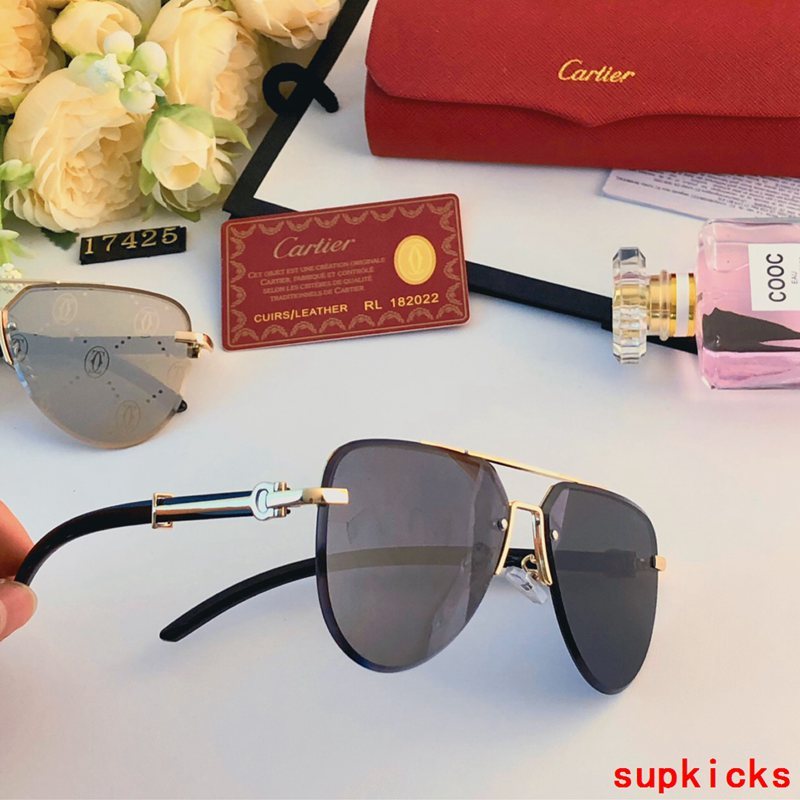 Lifestyle view of Cartier unisex sunglasses