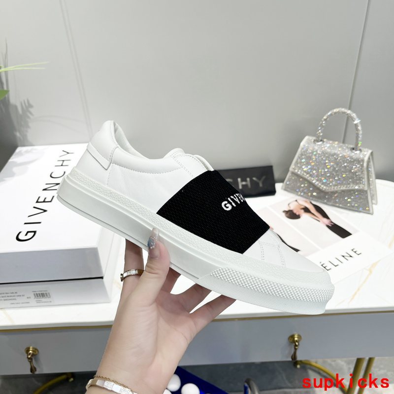 Givenchy Beige Chunky Platform Sneakers - Close-Up Texture View