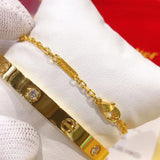 Front view of Cartier unisex jewelry piece