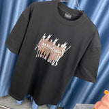 Balenciaga t-shirt detail view — premium authentic designer style