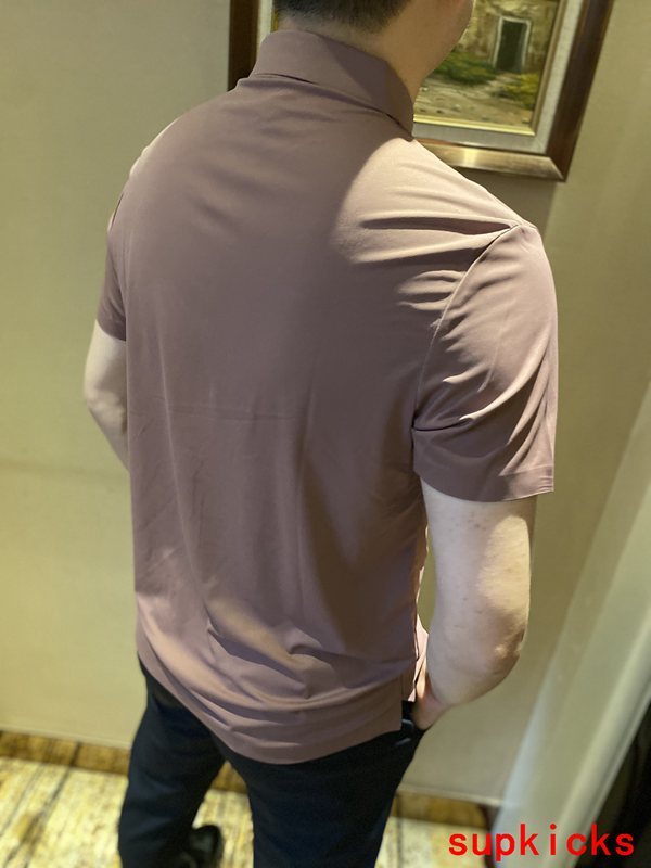 Back view of Moncler luxury clothing with relaxed-fit cut
