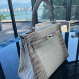 Close-up detail of modern bag design