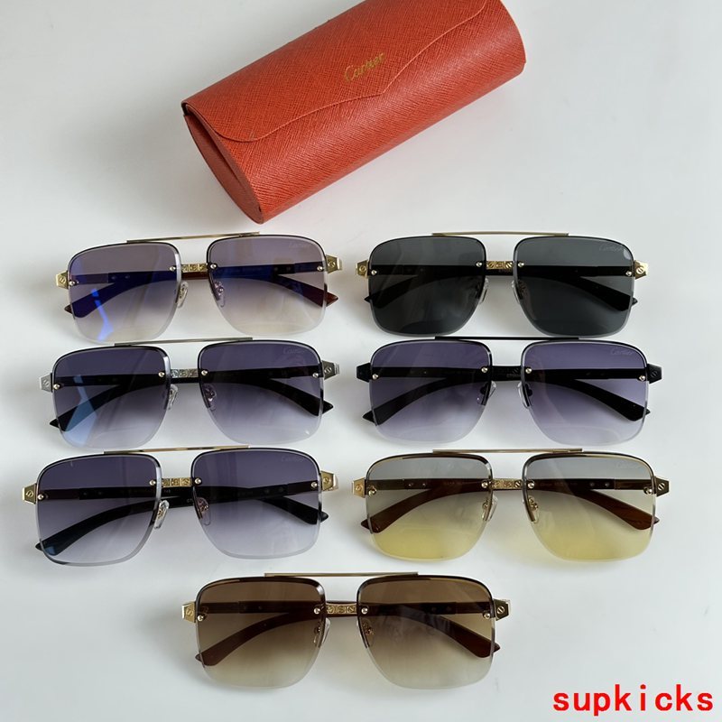 Lifestyle view of Cartier unisex sunglasses