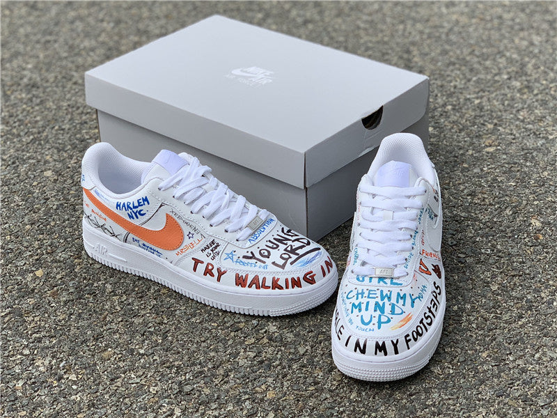 Nike Men's & Women's Designer Street Sneakers — Style 014 front view