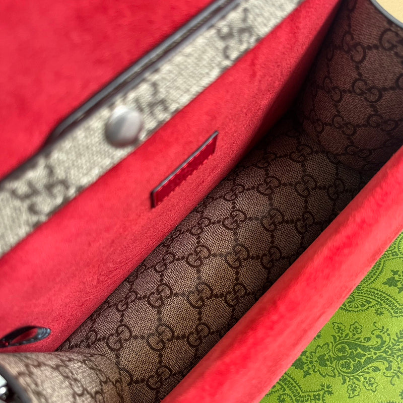 Side profile of structured classic women's handbag – women's premium purse