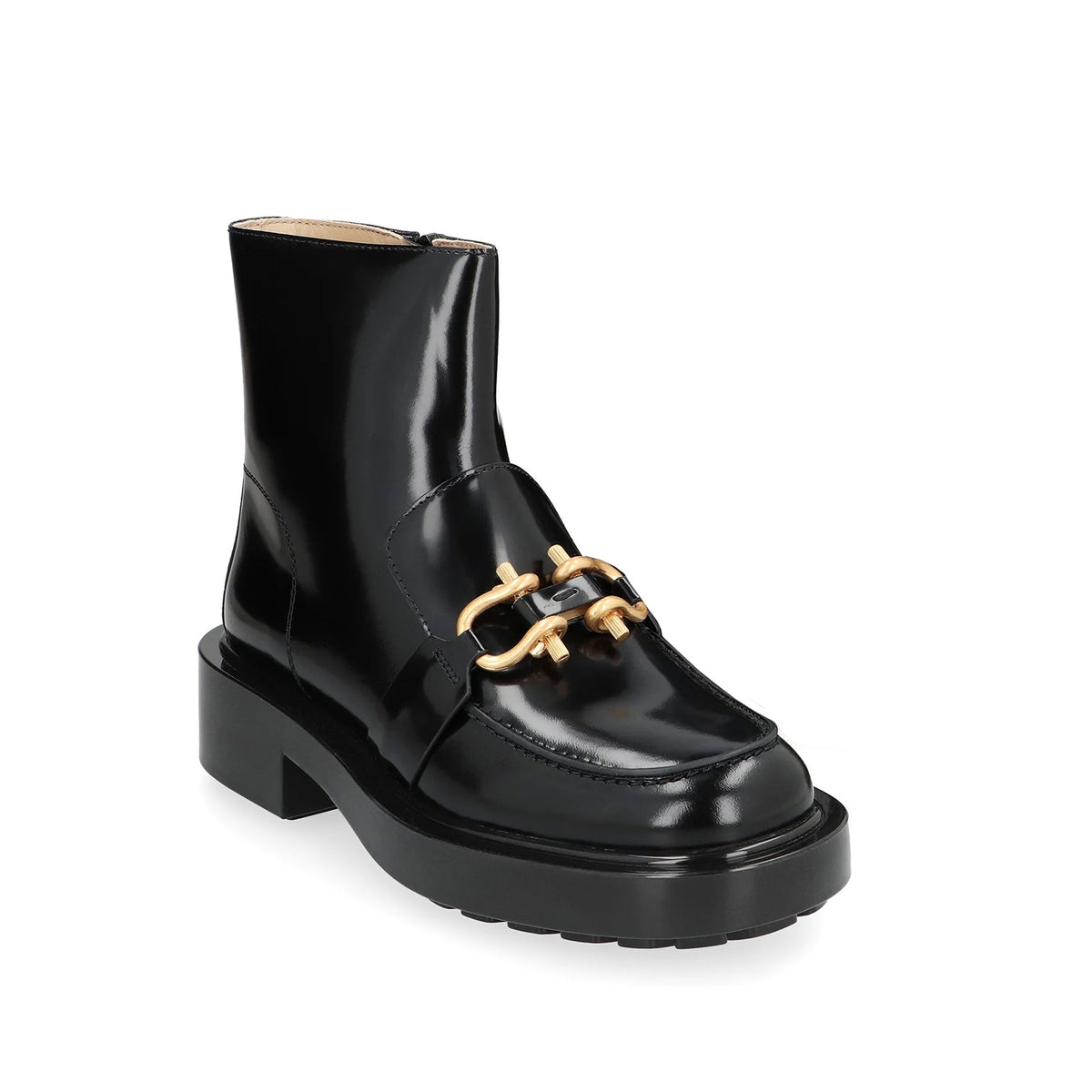 Bottega Veneta premium boots & booties detail and craftsmanship close-up
