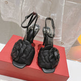 Valentino Garavani luxury shoes detail shot