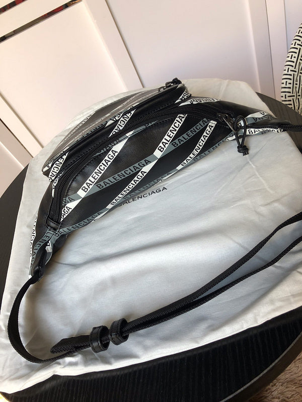 Front view of classic sleek women's handbag – women's luxury accessory
