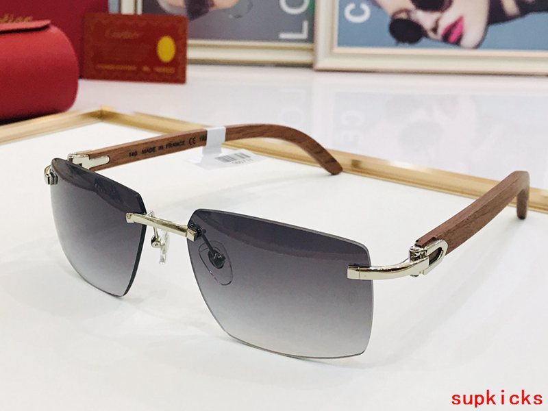 Lifestyle view of Cartier unisex sunglasses