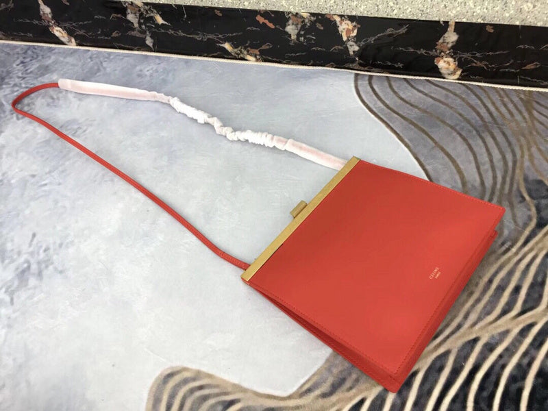 Top view of refined sleek women's handbag – women's everyday handbag