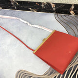 Top view of refined sleek women's handbag – women's everyday handbag