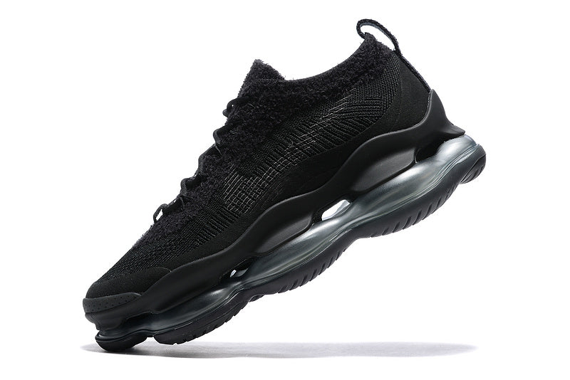 Nike fresh white-and-black luxury sneakers view 7 sleek tonal finish