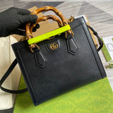 Back view of polished statement women's handbag – women's premium purse