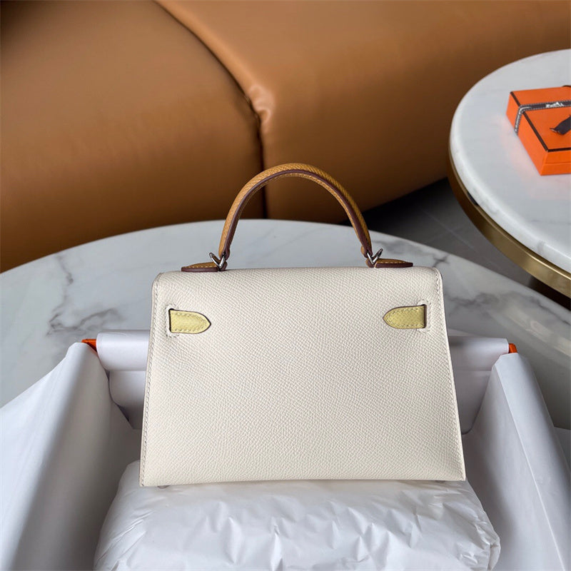 Close-up detail of tailored bag design