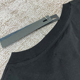 Close-up of Amiri t-shirt craftsmanship