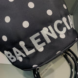 Bold Faux Leather Handbag - Statement Silhouette | Women's Designer-Inspired Purse #605 - hardware and detail close-up (image 5) of designer-inspired handbag