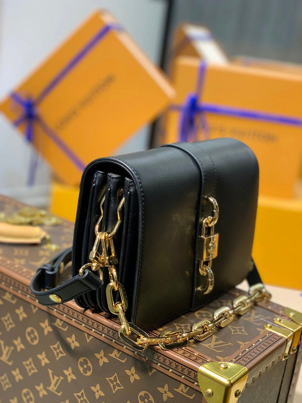 Interior view of chic sleek women's handbag – women's luxury accessory