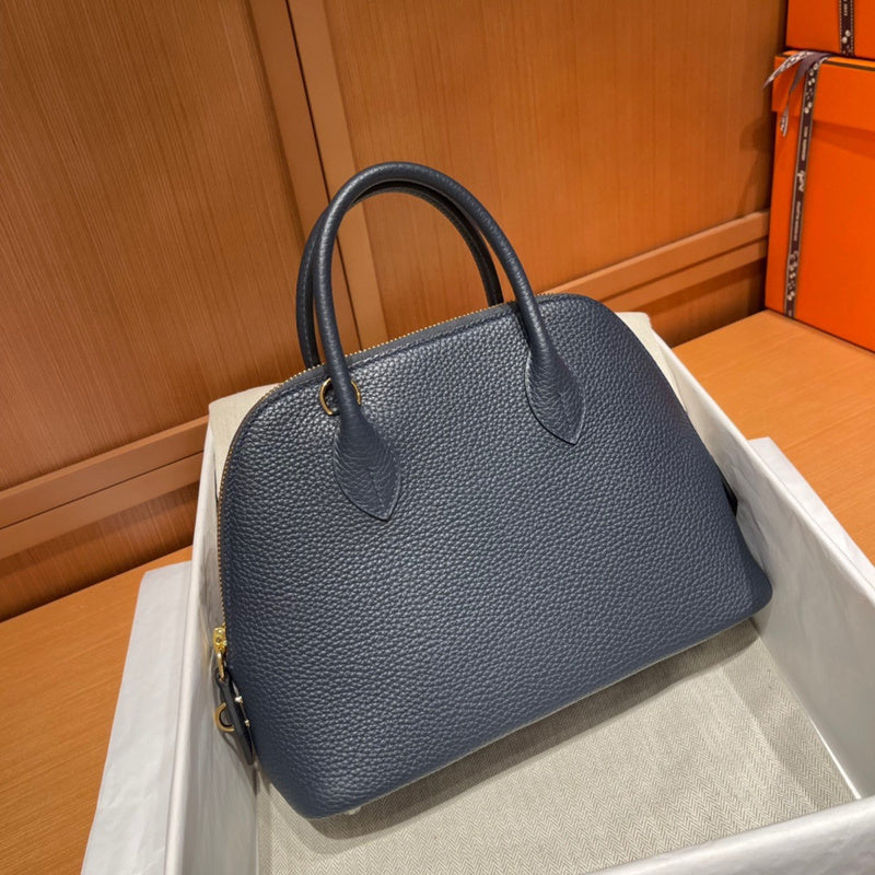 Statement handbag styled for everyday wear