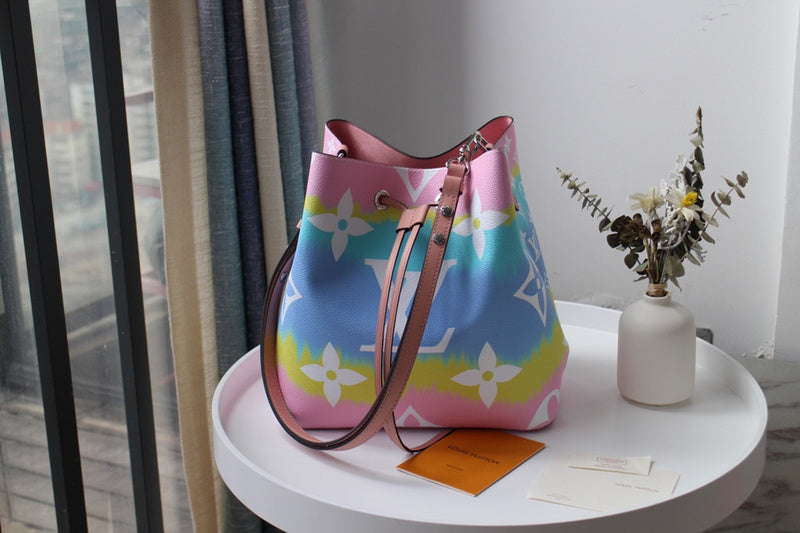 Front view of sleek modern women's handbag – women's statement bag