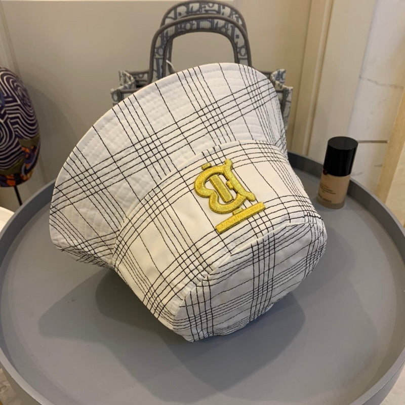 Front view of Burberry unisex cap