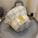 Front view of Burberry unisex cap