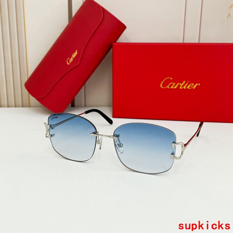 Lifestyle view of Cartier unisex sunglasses