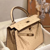 Close-up detail of curated bag design