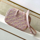 Styled lifestyle shot of signature premium women's handbag – women's statement bag