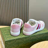 Gucci sneakers detailed view showing premium designer craftsmanship