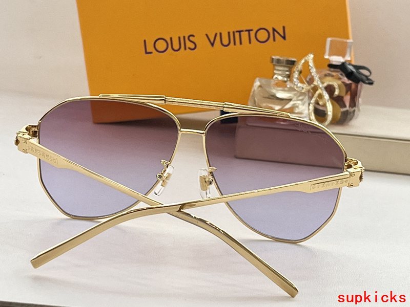 Full view of Louis Vuitton unisex sunglasses