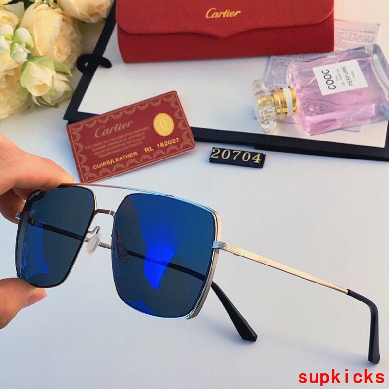 Full view of Cartier unisex sunglasses