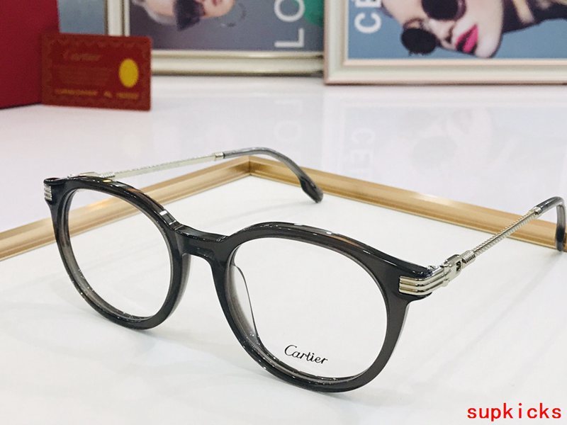 Angled view of Cartier unisex sunglasses