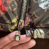 Side profile of Louis Vuitton luxury clothing with everyday silhouette