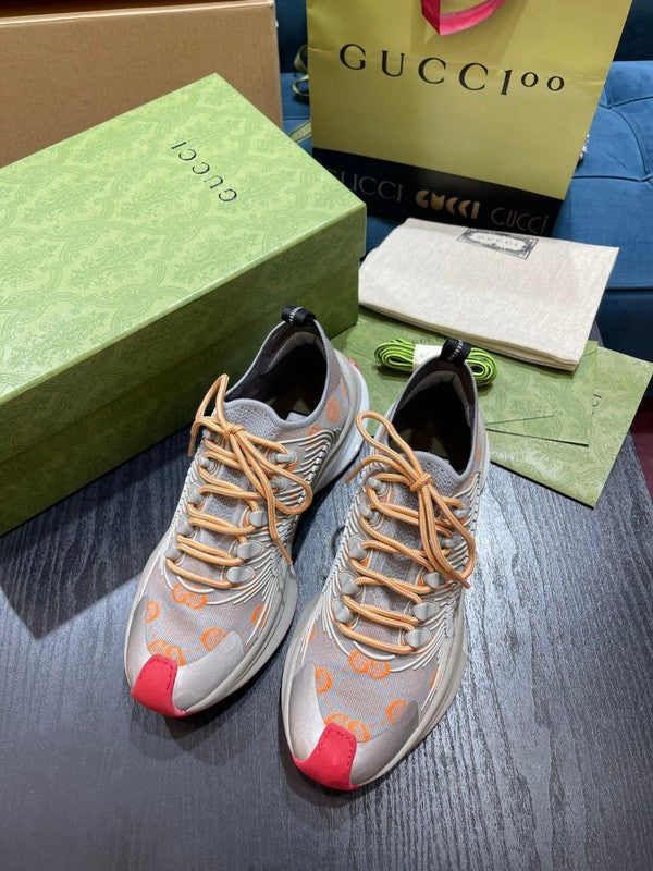 Gucci classic monochrome luxury sneakers view 8 low-top design