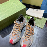 Gucci classic monochrome luxury sneakers view 8 low-top design