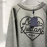 Side profile of Louis Vuitton luxury clothing with everyday silhouette