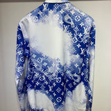 Side profile of Louis Vuitton cotton t-shirt with signature branding