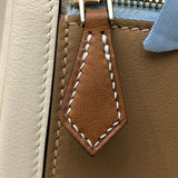 Statement handbag styled for everyday wear