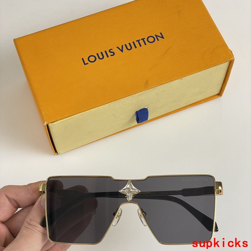 Lifestyle view of Louis Vuitton unisex sunglasses