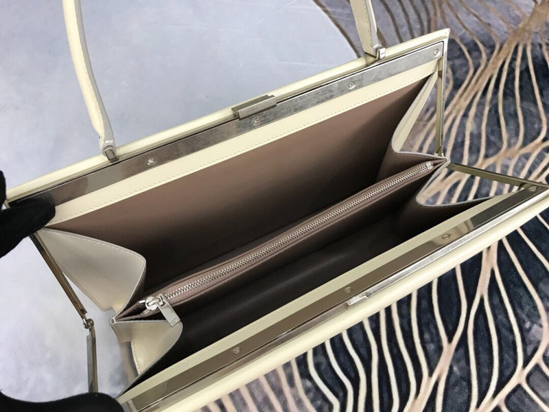 Top view of refined classic women's handbag – women's everyday handbag
