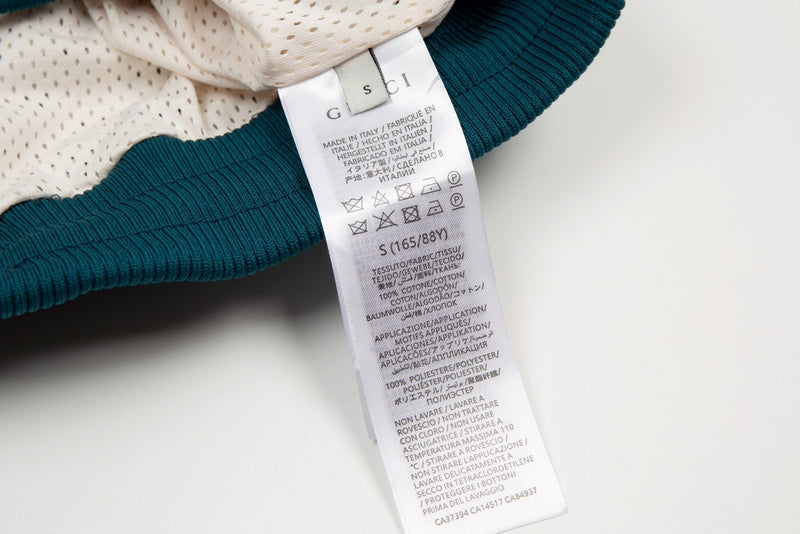 Close-up detail shot of Louis Vuitton cotton t-shirt with contemporary cut