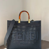Ziva's Charm handbag – front view (35cm*17cm*31cm)