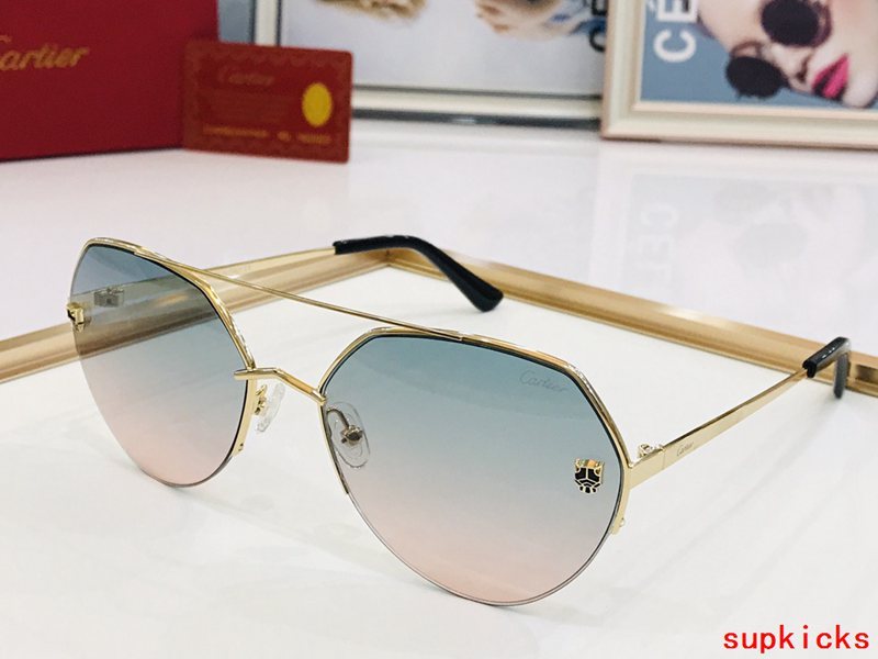 Lifestyle view of Cartier unisex sunglasses