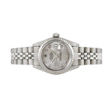 Front view of Rolex women's watch
