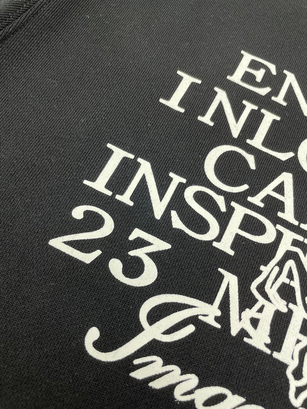 Close-up of Amiri hoodie craftsmanship