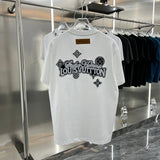 Back view of Louis Vuitton cotton t-shirt with relaxed-fit cut