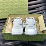 Gucci bold contrast luxury sneakers view 6 sleek tonal finish