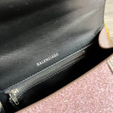Structured Premium PU Leather Handbag - Versatile Everyday Design | Women's Statement Accessory #306 - texture close-up (image 9) of designer-inspired handbag